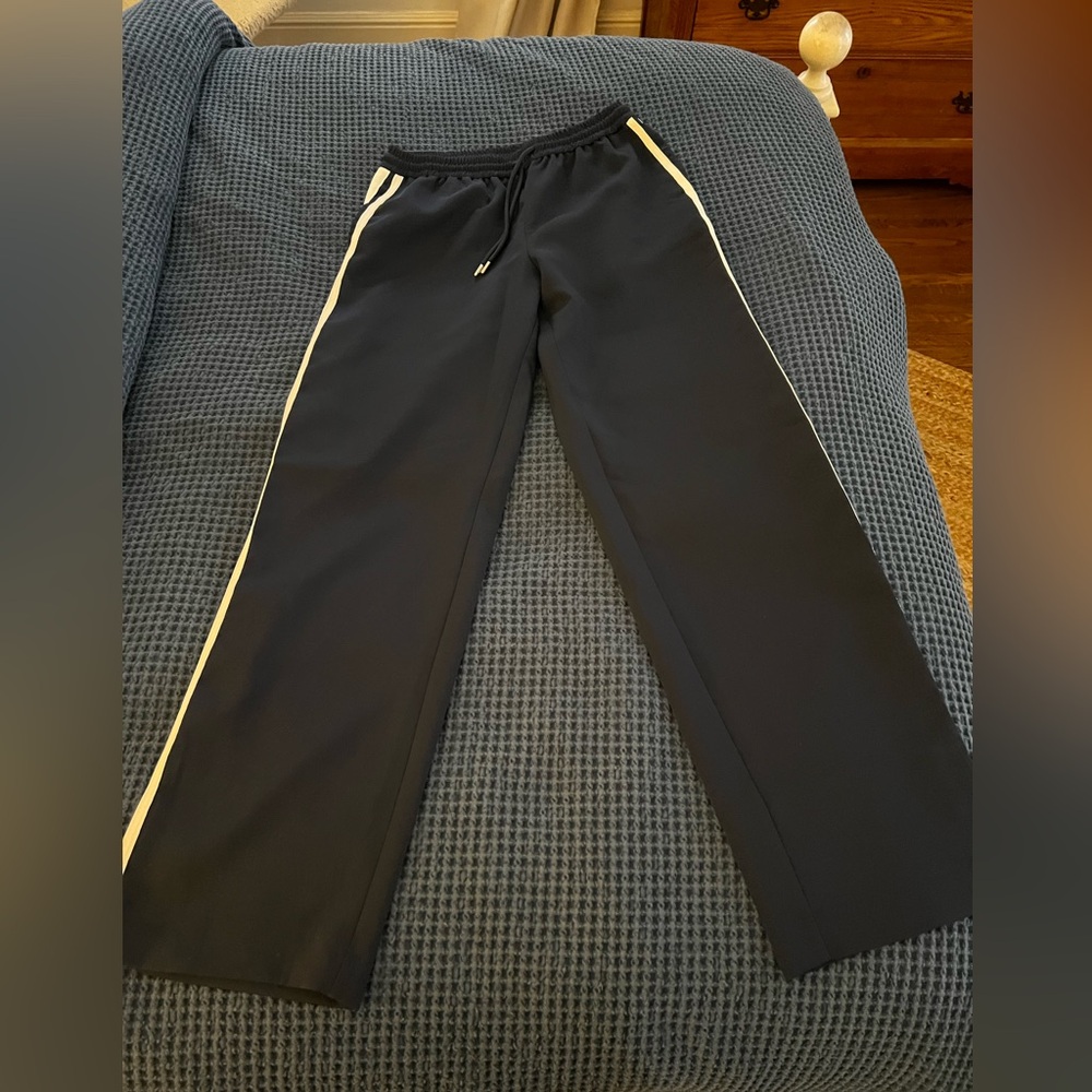 NWT Navy blue track pants from Zara